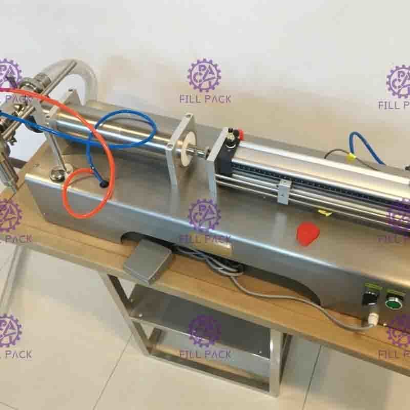 Single Head Liquid Filling Machine Semi-auto High Speed Easy Operation