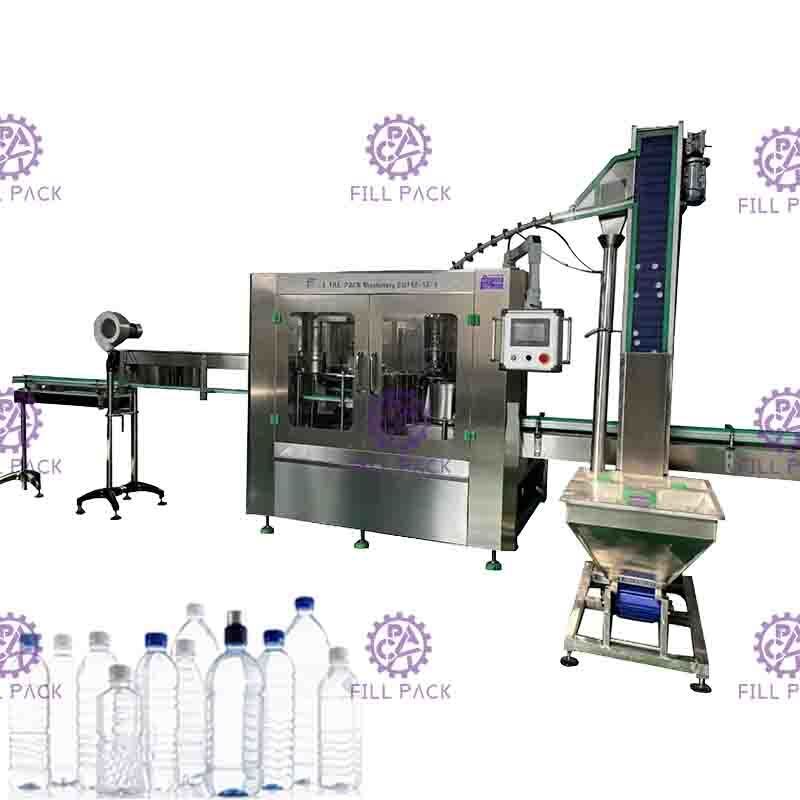 Mineral Drinking Water Filling Machine 3000BPH With PLC Control