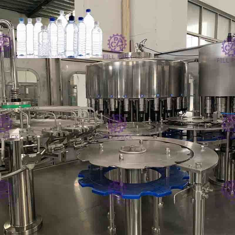 500ml / 1L / 2L PET Drinking Water 3 In 1 Monoblock Bottling Equipment / Plant / Machine / System / Line