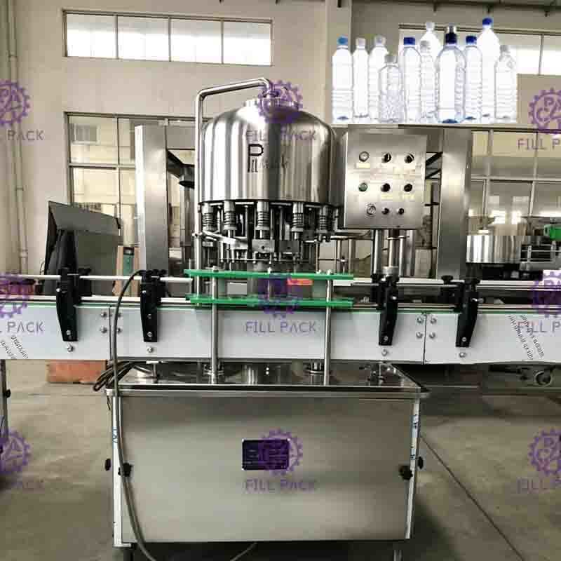 SUS304 Drinking Water 500ml Monoblock Liquid Water Filling Machine