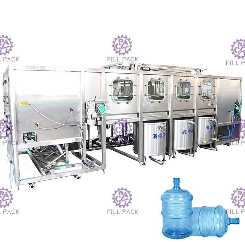 3 / 5 Gallon / 20L Bottle Water Washer Filler Capper Equipment / Plant / Machine / System / Line