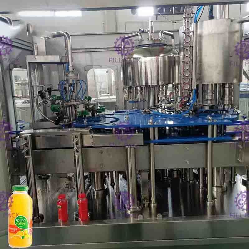 Centralization Beverage Bottling Equipment System 8000BPH