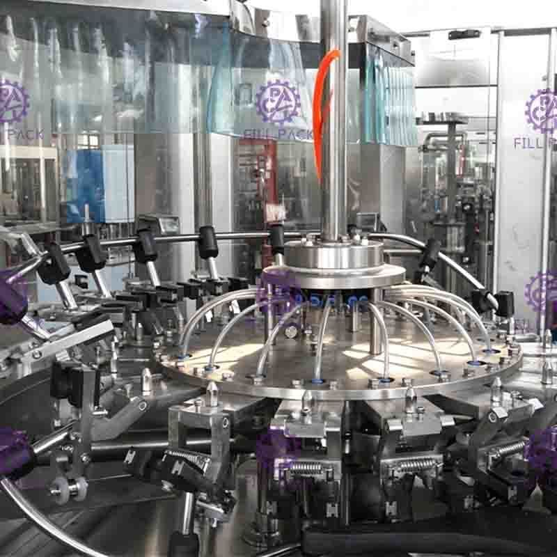 Tea Drink Juice Filling Machine Industrial Soft Drink Bottling Equipment With SGS
