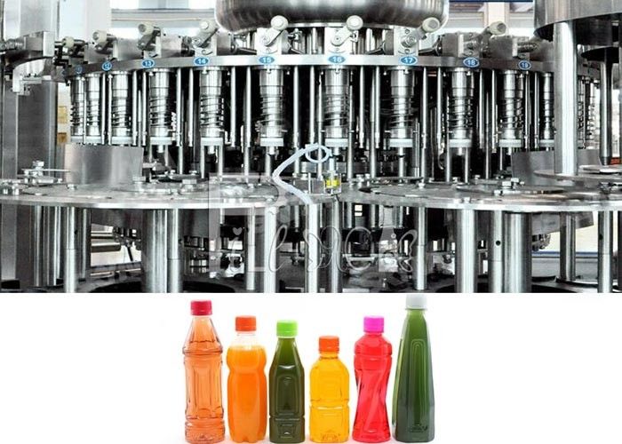 SUS304 2L Glass Bottle Fruit Juice Packing Machine 4000BPH With Homogenizer