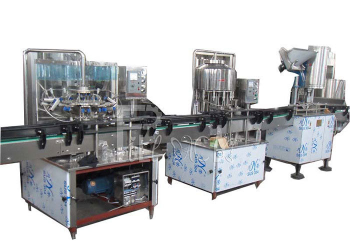 Pure Drinking PET Bottle Water 3 In 1 Monoblock Production Equipment / Plant / Machine / System / Line