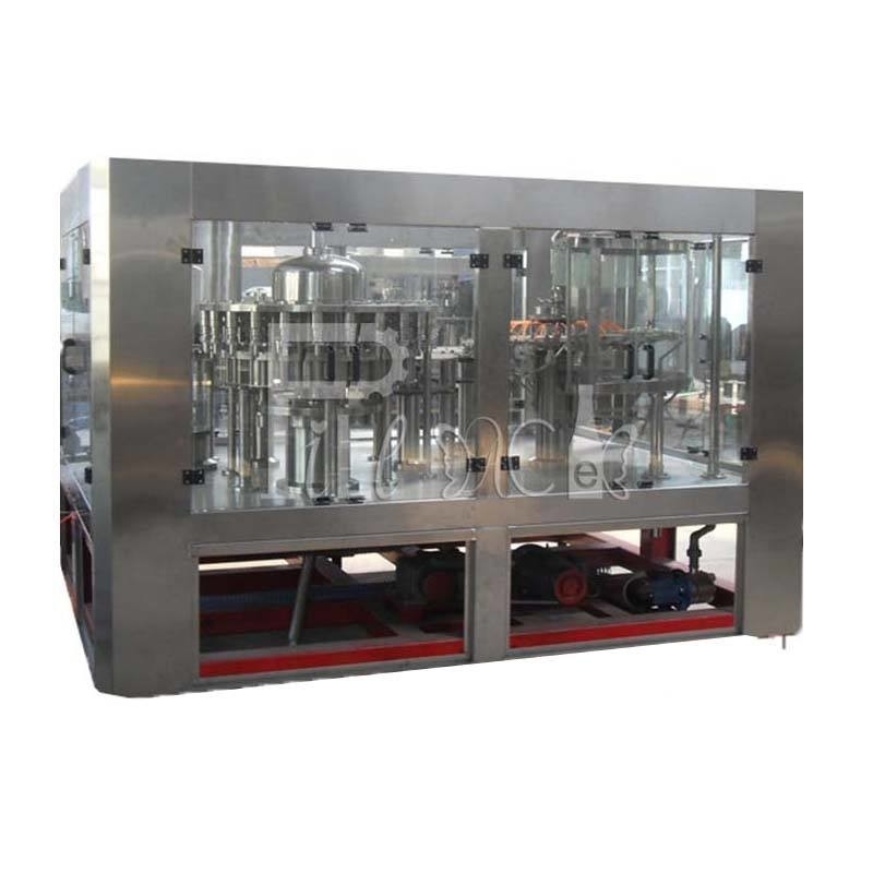 Air Lifting Beverage Filling Equipment 12000BPH With Metal Caps