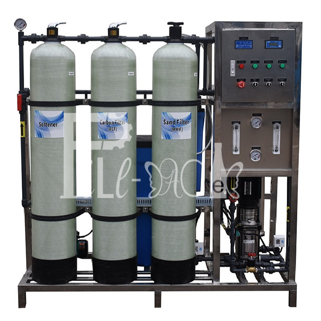 500LPH Drinking Water RO Water Treatment Machine  With 4040 Membrane